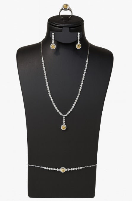 طقم لمعة الأنوثة – Feminine Glow Set - AWAD SILVER JEWELLERY TRADING LLC