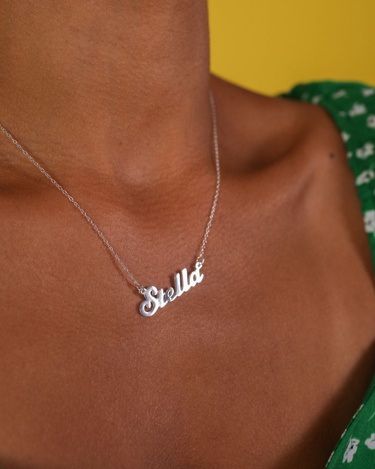 Personalized Name Necklace – Sterling Silver 925 - AWAD SILVER JEWELLERY TRADING LLC