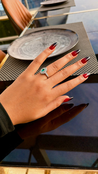 طقم لمسة الفخامة – Royal Elegance Set - AWAD SILVER JEWELLERY TRADING LLC