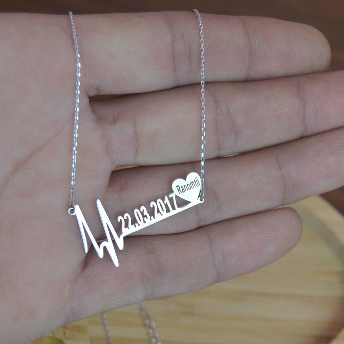 Personalized Name Necklace – Sterling Silver 925 - AWAD SILVER JEWELLERY TRADING LLC