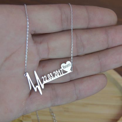 Personalized Name Necklace – Sterling Silver 925 - AWAD SILVER JEWELLERY TRADING LLC
