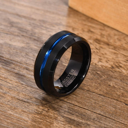 Tungsten ring - AWAD SILVER JEWELLERY TRADING LLC