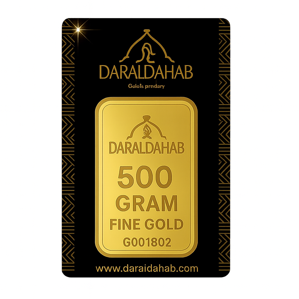 500 Gold Bar – 24K | 999.9 Fine Gold - AWAD SILVER JEWELLERY TRADING LLC