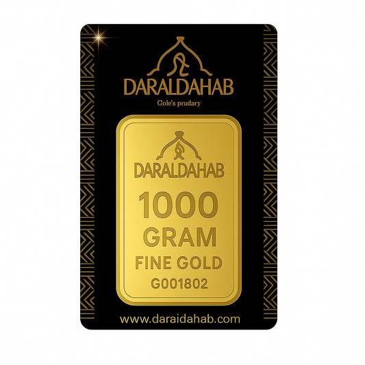 1000g Gold Bar – 24K | 999.9 Fine Gold - AWAD SILVER JEWELLERY TRADING LLC